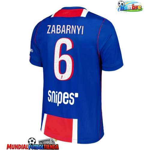 Camiseta Paris Saint-Germain Ilya Zabarnyi #6 Primera Equipación Replica 2026-27 mangas cortas
